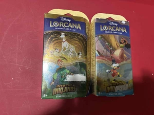 Juego de 2 barajas de inicio Into the Inklands Disney Lorcana TCG - Imagen 1 de 1