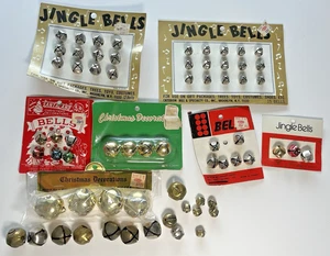 Vintage NOS Weihnachten Jingle Bells auf Karte Lot ~ Kriterium ~ Handwerk ~ Ornamente - Bild 1 von 17
