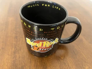 Taza Hard Rock Café Londres 1971 30 años aniversario gira mundial Chicago Mfg 2001-NUEVA - Imagen 1 de 6