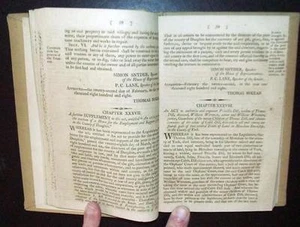 1807 Pennsylvania General Assembly Acts, Scarce - Imagen 1 de 1