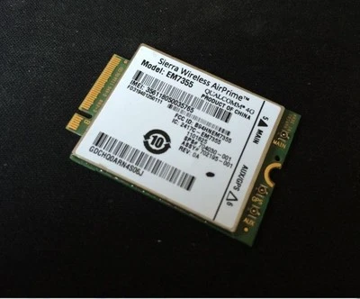 HP LT4111  704030-001 EM7355 Sierra GOBI5000 LTE HSPA+ EVDO WWAN 42mbps 4g Card - Image 1 of 3