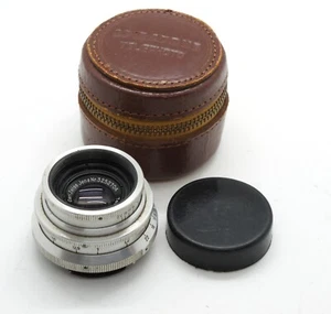 Rare 14 blades Pancake style Carl Zeiss Jena Tessar 3.5/50 Exakta mount - Picture 1 of 5