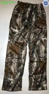 ZooFleece Gray Tree Camo Camouflage Unisex Bottoms Fleece Pants XL-3X - Picture 1 of 3