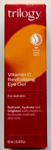 Trilogy Vitamin C Revitalising Eye Gel 10ml Aloe Vera Hyaluronic Acid Brighten - Picture 1 of 5