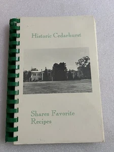HISTORIC CEDARHURST COOKBOOK RECIPES HISTORY PHOTOS COTTAGE GROVE MINNESOTA vtg - Picture 1 of 7