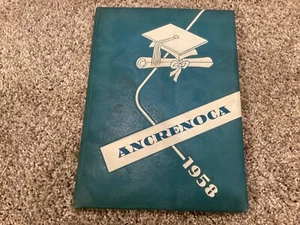 1958 Anderson Creek High School Yearbook - Bunnlevel,NC - Ancrenoca - HC - Picture 1 of 5