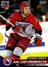 2002-03 AHL Top Prospects #19 Jeff Heerema