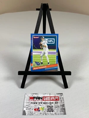 RYAN TANNEHILL NFL TENNESSEE TITANS 2021 PANINI DONRUSS 91 FOOTBALL NO. 91-26 - Image 1 of 3