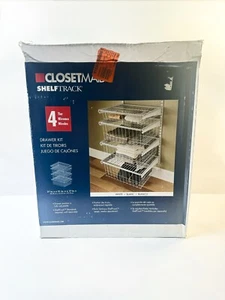 closetmaid 17 in d x 21 in w x 27 in shelftrack 4-drawer kit 281500 - Picture 1 of 4
