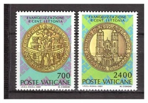s10075) VATICANO MNH** 1987, Evang. Lettonia 2v - Afbeelding 1 van 1