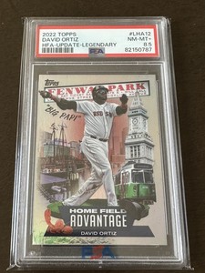 2022 Topps Update David Ortiz Legendary Home Field Advantage #LHA-12 PSA 8.5 SP
