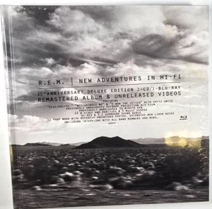 R.E.M. – New Adventures In Hi-Fi 2 x CD + Blu Ray deluxe remastered media book - Picture 1 of 13