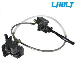LABLT Caliper Master Cylinder Front Brake Assembly For Honda 70-160cc Dirt Pit - Foto 1 di 6
