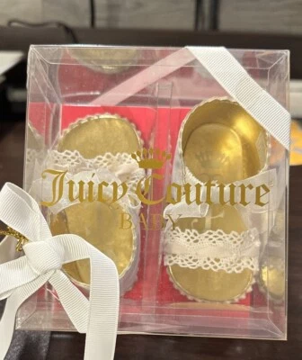 Nuevo Juicy Couture Bebé Niños Blanco Crochet Sandalias Zapatos con Corbata al Tobillo 6 12 M talla 4 Foto 1 de 4