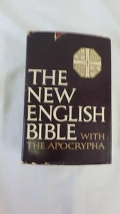 NEW ENGLISH BIBLE WITH APOCRYPHA - 1970 Oxford University Press Hardcover - Picture 1 of 4