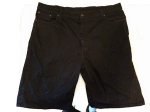 Levi's 569 Men's Denim Shorts - Black 42 Long 5 pocket Zippered. - Picture 1 of 3