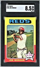 1975 Topps #180 Joe Morgan SGC 8.5