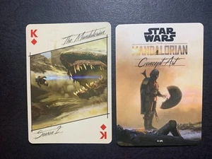 Tausch Spielkarte Star Wars The Mandalorian Season 2 King of Diamonds - Bild 1 von 2