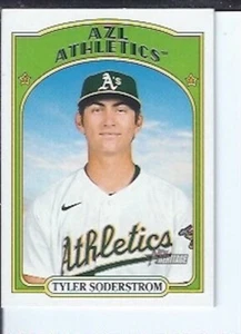 Tyler Soderstrom 2021 Topps Heritage Minors SP - Picture 1 of 1