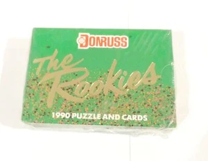 DONRUSS THE ROOKIES 1990 PUZZLE AND CARDS FACTORY SEALED - Picture 1 of 4