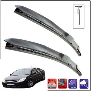 Fits VAUXHALL VECTRA C 2002-08 Set of 2 wiper blades HYBRID HOOK 24"19" HY-035 - Picture 1 of 12