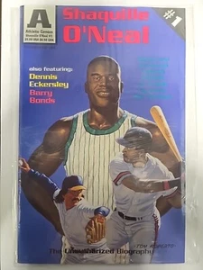 Shaquille O'Neal Athletic Comics #1 1993 mit Dennis Eckersley/Barry Bonds - Bild 1 von 2