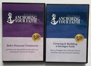 Bob Dutko Anchoring Your Faith Series 4 CDs In 2 Cases Top Ten Proofs Christian - Picture 1 of 12
