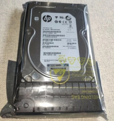 HP MB1000FCWDE 695507-001 1TB 3.5" 7.2K SAS Hard Drive Brand New - Image 1 of 2