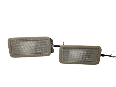 2010-13 LEXUS RX350 10-15 RX450H ПРАВОЙ/ЛЕВОЙ КРЫШИ СОЛНЦЕЗАЩИТНЫЙ КОЗЫРЕК АБАЖУР ЛАМПА КОМПЛЕКТ2 - Изображение 1 из 4