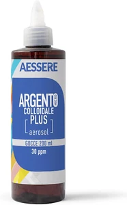 Argento Colloidale plus Gocce - 30 PPM, 200 Ml - Foto 1 di 12