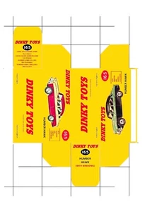 DINKY HUMBER HAWK  REPRODUCTION BOX  REPRO - Picture 1 of 1