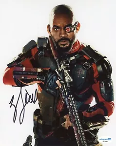 AUTÓGRAFO de Will Smith - Escuadrón Suicida - Deadshot - Foto Firmada 10x8 ACOA - Imagen 1 de 1