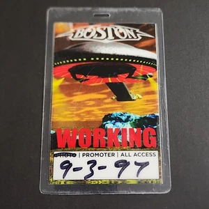 Boston 1997 Backstage Laminated Pass - Picture 1 of 2