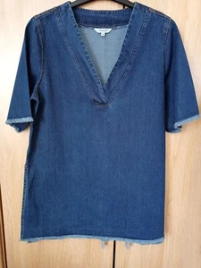 River Island denim tunic top 12 new without tags - Picture 1 of 2