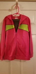 S. W. A. K. Girls, 2 Piece Hoodie With Pants, Pink And Neon Green, Size 10/12 M - Picture 1 of 5