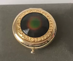 Vintage Ester Lauder Compact Mood Cambia Colore Lucidità Tono Oro - Foto 1 di 16