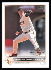 2022 Topps #137 Anthony DeSclafani Montgomery Club - Near Mint
