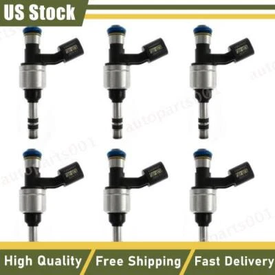 6x Inyectores de combustible para Cadillac SRX 2010-2011 Chevrolet Equinox GMC Terrain 3.0 Foto 1 de 4