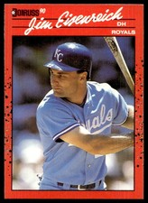 1990 Donruss Jim Eisenreich Kansas City Royals #238