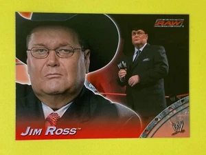 Jim Ross WWE Topps Apocalypse 2004 Wrestling Trading Card - Foto 1 di 1