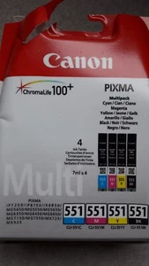 Druckerpatronen Canon PIXMA Multipack 551 - Bild 1 von 2