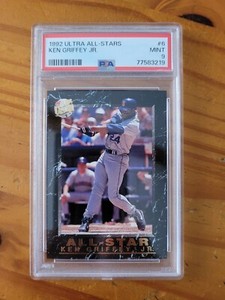 1992 Ultra All Stars #6 Ken Griffey Jr PSA 9 Mint HOF Mariners