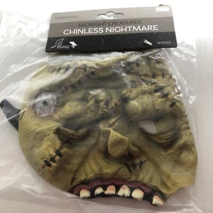 Midnight Creatures Kostüm Nightmare gruselig hässlich Halloween Maske Gummi Neu in Verpackung Erwachsene - Bild 1 von 6
