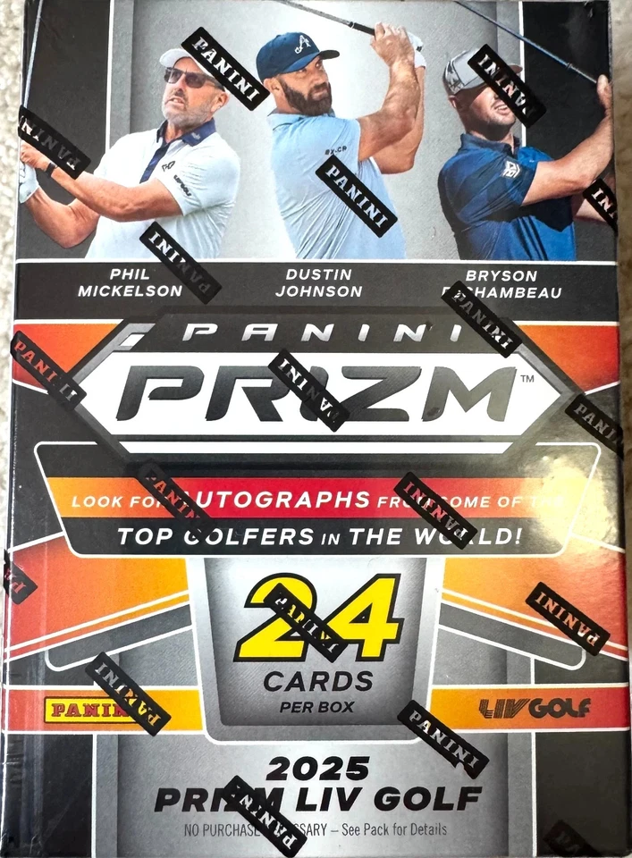 Caja bláster de tarjetas coleccionables Panini Prizm LIV GOLF 2025 Foto 1 de 1