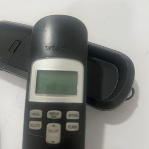 Vtech Phone Trimstyle with Caller ID Black Not Tested - Picture 1 of 4