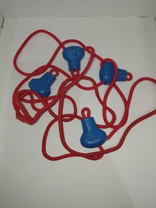 Pair of Vintage 80s WWF Wrestling Ring Original Rope And 4 Turnbuckle  - Picture 1 of 3