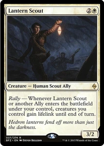 Lantern Scout 037/274 Battle for Zendikar MTG Rare - Picture 1 of 1
