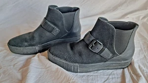 ASH Stiefeletten. Schwarz. Wild- und Glattleder. Gr. 38 - Bild 1 von 5
