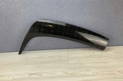 ♦️Acura MDX 2007-2013 moldura del panel de instrumentos lateral del pasajero. Grano de madera negro. OEM. Foto 1 de 4