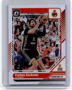 2024-25 Donruss Turkish Airlines EuroLeague #147 Furkan Korkmaz Optic Holo - Picture 1 of 2